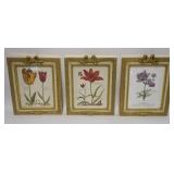 1114	GROUP OF THREE ROBERT GRACE FRAMED BOTANICAL PRINTS. 11 1/4 IN X 13 1/2 IN INCLUDING FRAME	75	1