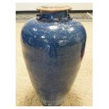 1132	LARGE POTTERY FLOOR URN W/ INCISE DECORATION ALL AROUND. 31 IN H 	75	150	25	PLEASE PAY ATTENTIO