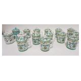 1177	GROUP OF 15 COVERED ASIAN TEACUPS	50	100	25	PLEASE PAY ATTENTION FOR DAILY ADDITIONS TO THIS SA