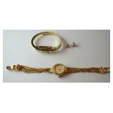 1270	GOLAYSTAHL BRACELET WATCH WITH EARRING AND CARDINI WATCH	25	50	10	PLEASE PAY ATTENTION FOR DAIL