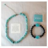 1083	LOT INCLUDING A RJ GRAZIANO NECKALCE & JAY KING BRACELET