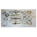 1146	LARGE LOT OF WRIST WATCHES. SOME WATCHES MAY BE BROKEN OR NEED REPAIR. 