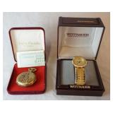 1154	LOT INCLUDING A VINTAGE WITTNAUER MEN