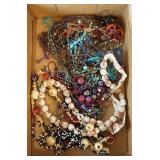 1190	LARGE LOT OF COSTUME JEWELRY. AS FOUND. 