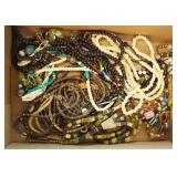 1192	LARGE LOT OF COSTUME JEWELRY. AS FOUND. 