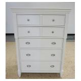 1083	MAGNUSSEN 5 DRAWER HIGH CHEST, 38 IN WIDE X 52 1/4 IN HIGH
