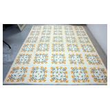 1103	TULIP QUILT, 85 1/2 IN X 101 1/2 IN