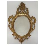 1151	FRENCH GILTWOOD MIRROR, 19 IN HIGH
