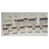 1153	15 PIECE MEPOCO ART DECO LUSTER CANISTER SET, GERMANY, CRUETS ARE 9 1/2 IN HIGH