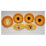1173	SIX MESA HALLOWEEN PLATES