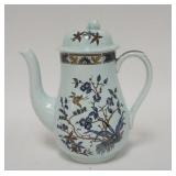 1179	ADAMS CALYX WARE MING TOI COFFEE POT, 8 IN HIGH