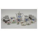 1190	LOT WITH CHILDRENS DISHES, TALLEST IS 4 5/8 IN