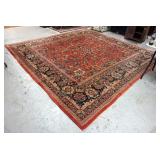 1213	ROOM SIZE SAROUK RUG, 12 FT 2 IN X 12 FT 4 IN