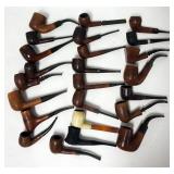 1215	2 DOZEN PIPES INCLUDING ONE MEERSCHAUM