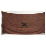 1239	LARGE ANTIQUE PAISLEY SHAWL, 60 IN X 123 IN