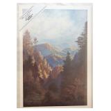 1006	SIGNED LEE ROBERSON LIMITED EDITION PRINT TITLED *WEST OF LECONTE* 1992. NO. 540/1000. IMAGE IS