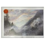 1008	SIGNED LEE ROBERSON LIMITED EDITION PRINT TITLED *ABIDING IN THE LIGHT* 2001. NO 540/1000. IMAG