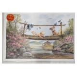 1013	SIGNED LEE ROBERSON LIMITED EDITION PRINT TITLED *WONDER OF SPRING* 2005. NO 540/1000. IMAGE IS