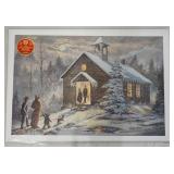 1017	SIGNED LEE ROBERSON LIMITED EDITION PRINT TITLED *CHAPEL GLOW* 2004. NO 540/1000. IMAGE IS APP.