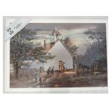 1029	SIGNED LEE ROBERSON LIMITED EDITION PRINT FROM THE ECHOES OF CADES COVE SERIES PLATE I TITLED *