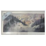 1036	SIGNED LEE ROBERSON LIMITED EDITION PRINT TITLED *MIST-IQUE * 1995 NO. 540/1000. IMAGE IS APP. 