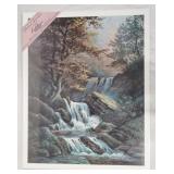 1037	SIGNED LEE ROBERSON LIMITED EDITION PRINT TITLED *ANCIENT SPLENDER * 1991 NO. 540/1000. IMAGE I