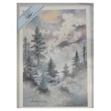 1039	SIGNED LEE ROBERSON LIMITED EDITION PRINT TITLED *COLD GLORY * 1994 NO. 540/1000. IMAGE IS APP.