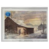 1041	SIGNED LEE ROBERSON LIMITED EDITION PRINT TITLED *LATE CHORES * 1989 NO. 540/1000. IMAGE IS 17 