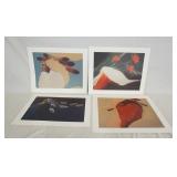 1083	LOT OF FOUR FRANK HOWELL ART POSTERS ALL ARE SPECIAL EDITION FOR WINNER