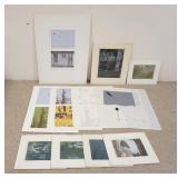 1088	LARGE LOT OF ART PRINTS SIGNED HOWARD BOOTH. AS FOUND. LARGEST IS 31 1/2 IN X 23 IN. 