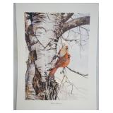 1112	SIGNED JANENE GRENDE UTTER LIMITED EDITION PRINT TITLED *WINTER ROMANCE* NO. 167/275 PENCIL SIG