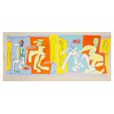 1150	LOT OF TWO ORIGINAL PIECES OF ARTWORK BOTH ARE SIGNED CICERO & DATED 1972. THEY ARE 28 1/2 IN X