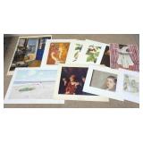 1152	LARGE LOT OF ART POSTERS BY VARIOUS PRINTERS. LARGEST IS 35 1/2 IN X 25 3/4 IN. POSTERS MAY HAV