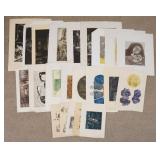 1164	LARGE LOT OF ART PRINTS BY K.S. VISWAMBHARA. MOST ARE SIGNED ARTIST PROOFS. SOME PRINTS HAVE DA