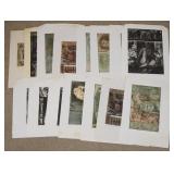 1165	LARGE LOT OF SIGNED K.S. VISWAMBHARA ART PRINTS, INCLUDING LIMITED EDITION PRINTS & ARTIST PROO