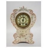 1083	WATERBURY PORCELAIN PARLOR CLOCK, 10 3/4 IN HIGH