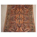 1189	ORIENTAL THROW RUG, 12 IN X 28 IN