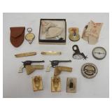 1276	GROUP OF INTERESTING SMALLS INCLUDING 1921 JUNIOR ODD FELLOWS POCKET KNIFE, RED HORSE UTILITY B