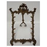 1288	ORNATE BRASS DRESSER FRAME. 10 IN X 15 IN OVERALL