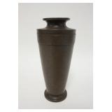 1019	BRASS/BRONZE VASE, 9 IN HIGH