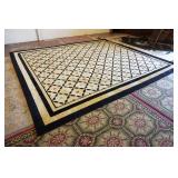 1046	ROOM SIZE RUG WITH MODERN DESIGN, 13 FT X 12 FT