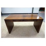 1096	ITALIAN MODERN 1 DRAWER DESK, 54 IN X 27 1/4 IN X 28 IN HIGH