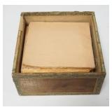 1230	BOX OF GOLD LEAF. SHEETS ARE 5 1/4 IN X 5 3/4 IN 