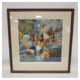 1301	PENCIL SIGNED LIMITED EDITION MODERN PRINT, 12 OF 50, 13 3/4 IN X 23 3/4 IN INCLUDING FRAME