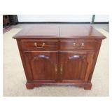 1136	KNOB CREEK FLIP TOP SERVER, 38 IN WIDE X 33 IN HIGH X 19 IN DEEP