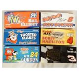 1004	LOT OF SIX LIMITED EDITION ACTION RACING COLLECTABLES NASCAR 1:24 SCALE MODEL CARS IN ORIGINAL 