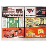 1006	LOT OF SIX LIMITED EDITION ACTION RACING COLLECTABLES NASCAR 1:24 SCALE MODEL CARS IN ORIGINAL 