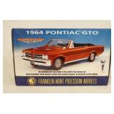 1020	1964 PONTIAC GTO 1:24 SCALE FRANKLIN MINT PRECISION MODEL IN ORIGINAL BOX