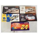 1044	LOT OF FIVE LIMITED EDITION ACTION RACING COLLECTABLES NASCAR 1:24 SCALE MODEL CARS IN ORIGINAL