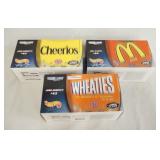 1049	LOT OF THREE HOT WHEELS *CREWS CHOICE* NASCAR 1:24 SCALE MODEL CARS IN ORIGINAL BOXES. 